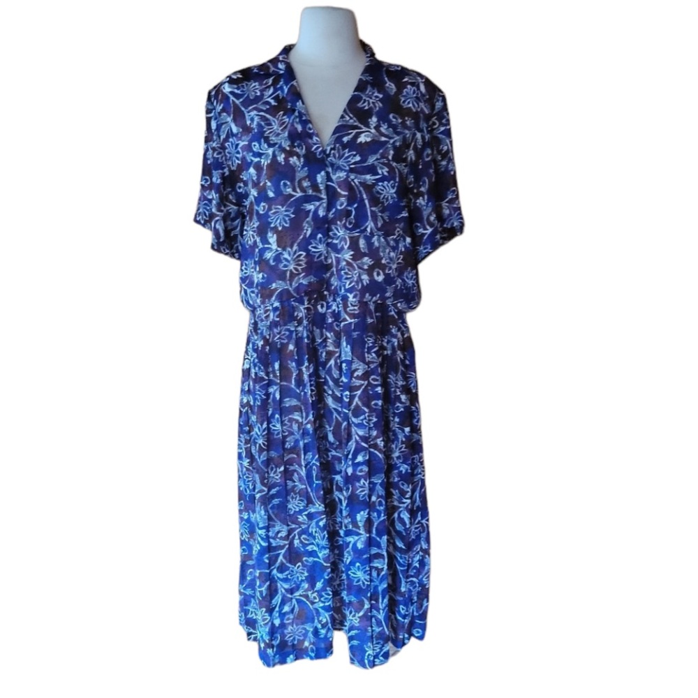Vintage Andrea Gayle Floral Dress